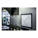 Durable DURAFRAME Magnetic Sign Holder, 8.5 x 11, Black Frame, 2/Pack view 4