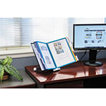 Durable SHERPA Desk Reference System, 10 Panels, 10 x 5 5/8 x 13 7/8, Assorted Borders view 2