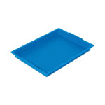 Deflecto Little Artist Antimicrobial Finger Paint Tray, 16 x 1.8 x 12, Blue view 1