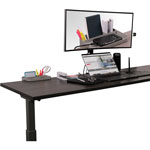 Deflecto Standing Desk Large Desk Organizer, Grey, 3.5