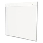 Deflecto Classic Image Wall-Mount Sign Holder, Landscape, 11 x 8 1/2, Clear view 5