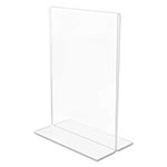 Deflecto Classic Image Double-Sided Sign Holder, 5 x 7 Insert, Clear view 5