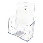 Deflecto DocuHolder for Countertop/Wall-Mount, Booklet Size, 6.5w x 3.75d x 7.75h, Clear view 3