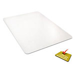 Deflecto Polycarbonate All Day Use Chair Mat - All Carpet Types, 36 x 48, Rectangular, Clear view 1