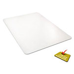 Deflecto Polycarbonate All Day Use Chair Mat - All Carpet Types, 45 x 53, Rectangle, Clear view 3