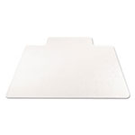 Deflecto SuperMat Frequent Use Chair Mat for Medium Pile Carpet, 45 x 53, Wide Lipped, Clear view 5