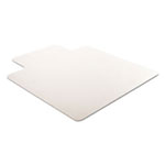 Deflecto RollaMat Frequent Use Chair Mat, Med Pile Carpet, Flat, 45 x 53, Wide Lipped, Clear view 5