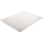Deflecto ExecuMat All Day Use Chair Mat for High Pile Carpet, 46 x 60, Rectangular, Clear view 5