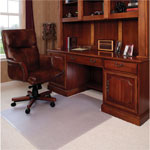 Deflecto ExecuMat Vinyl Chair Mat for Highest Pile/Plush Padded Carpet, 60x60, No Lip view 3