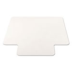 Deflecto EconoMat All Day Use Chair Mat for Hard Floors, 36 x 48, Lipped, Clear view 2