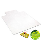 Deflecto EconoMat All Day Use Chair Mat for Hard Floors, 36 x 48, Lipped, Clear view 3