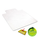 Deflecto EconoMat All Day Use Chair Mat for Hard Floors, 36 x 48, Lipped, Clear view 4