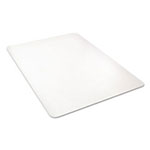 Deflecto Polycarbonate All Day Use Chair Mat for Hard Floors, 36 x 48, Rectangular, Clear view 4