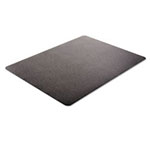 Deflecto EconoMat All Day Use Chair Mat for Hard Floors, 45 x 53, Rectangular, Black view 5