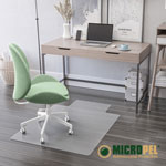 Deflecto EconoMat Antimicrobial Chair Mat, Lipped, 36 x 48, Clear, Ships in 4-6 Business Days view 1