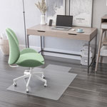 Deflecto EconoMat Antimicrobial Chair Mat, Lipped, 36 x 48, Clear, Ships in 4-6 Business Days view 2