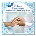 Dial Antibacterial Liquid Hand Soap, White Tea Scent, 11 oz Pump Bottle, 12/Carton view 1