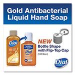 Dial Gold Antibacterial Liquid Hand Soap, Floral, 2 oz, 144/Carton view 1