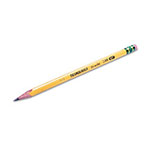 Dixon Ticonderoga Tri-Write Triangular Pencil, HB (#2), Black Lead, Yellow Barrel, Dozen view 2