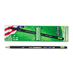 Dixon Ticonderoga Woodcase Pencil, HB #2, Black Barrel, Dozen view 1