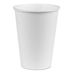 Dixie PerfecTouch Hot/Cold Cups, 12 oz., White, 50/Bag, 20 Bags/Carton orginal image