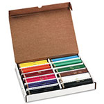 Prang Colored Pencil Set Master Pack, 3.3 mm, 2B (#1), Assorted Lead/Barrel Colors, 288/Box view 1