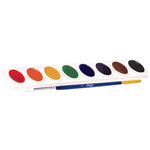 Prang Semi-Moist Oval Pan 8-Watercolors Set - 1 Each - Multicolor view 1
