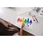 Prang Watercolors, Square Half-Pan, 16 Colors/St, Ast view 5