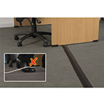 D-Line® Medium-Duty Floor Cable Cover, 2.75 x 0.5 x 6 ft, Black view 1