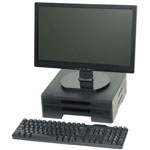 Data Accessories Corp MP-106 Ergo Monitor Riser Block - 77 lb Load Capacity - 1.3