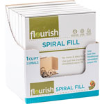 Henkel Consumer Adhesives Flourish Spiral Cushion Fill - Mess-free, Easy to Use - Brown view 4