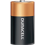 Duracell Coppertop Alkaline D Batteries, For Toy, Remote Control, Flashlight, Calculator, Clock, Radio, D, Alkaline, 48/Carton view 1