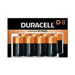Duracell CopperTop Alkaline D Batteries, 8/Pack orginal image