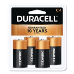 Duracell CopperTop Alkaline C Batteries, 4/Pack orginal image