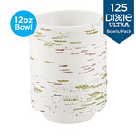Dixie Pathways Heavyweight Paper Bowls, WiseSize, 12oz, 125/Pack view 2