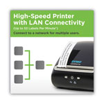 Dymo LabelWriter 5XL Series Label Printer, 53 Labels/min Print Speed, 5.5 x 7 x 7.38 view 5