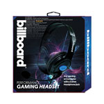 Billboard® Gaming Headsets, Binaural, Over the Head, Black view 1