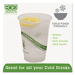 Eco-Products GreenStripe Renewable & Compostable Cold Cups - 16oz., 50/PK, 20 PK/CT view 3