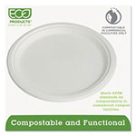Eco-Products Compostable Sugarcane Dinnerware, 10