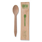 Eco-Products Wood Cutlery, Spoon, Natural, 500/Carton view 3