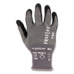 Ergodyne ProFlex 7043 ANSI A4 Nitrile Coated CR Gloves, Gray, Medium, 1 Pair view 3