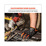 Ergodyne ProFlex 815 QuickCuff Mechanics Gloves, Black, Medium, Pair view 2