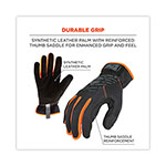 Ergodyne ProFlex 815 QuickCuff Mechanics Gloves, Black, Medium, Pair view 3