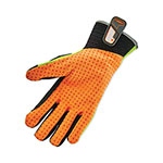 Ergodyne ProFlex 925F(x) Standard Dorsal Impact-Reducing Gloves, Black/Lime, Small, Pair view 1