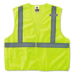 Ergodyne GloWear 8215BA Type R Class 2 Econo Breakaway Mesh Safety Vest, 4X-Large to 5X-Large, Lime view 2