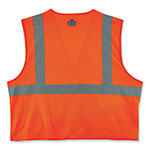 Ergodyne GloWear 8220HL Class 2 Standard Mesh Hook and Loop Vest, Polyester, 2X-Large/3X-Large, Orange view 1