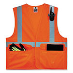 Ergodyne GloWear 8220HL Class 2 Standard Mesh Hook and Loop Vest, Polyester, 2X-Large/3X-Large, Orange view 4
