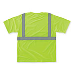 Ergodyne GloWear 8289 Class 2 Hi-Vis T-Shirt, Polyester, Lime, 5X-Large view 3