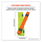 Ergodyne GloWear 8004 Hi-Vis Seat Belt Cover, 6