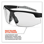Ergodyne Skullerz Skoll Safety Glasses, Black Nylon Impact Frame, AntiFog, Indoor/Outdoor Polycarbon Lens view 2